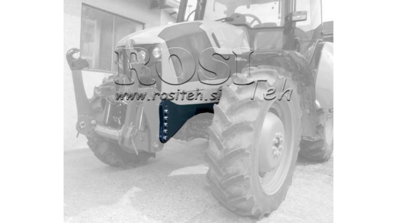 MONTAJE UNIVERSAL (900mm) HIDRÁULICA FRONTAL PARA TRACTOR 1500kg