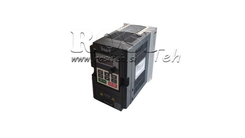 CONVERTITORE DI FREQUENZA-INVERTER 1Fase 0.75kW GD10-0R7G-S2-B