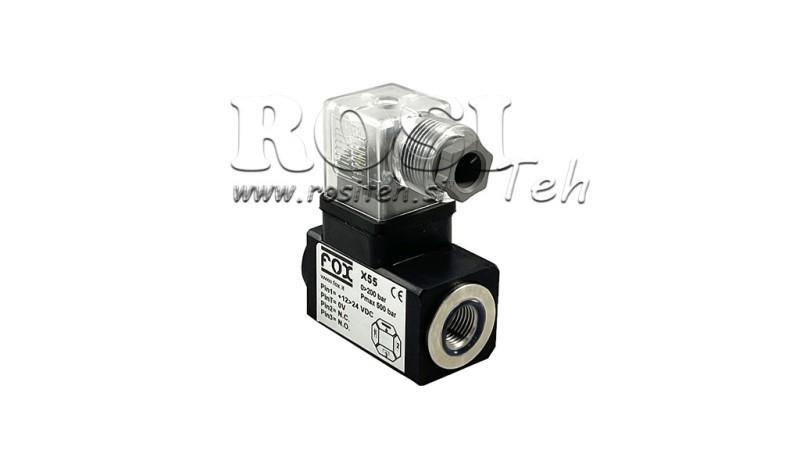 INTERRUPTOR DE PRESIÓN ELECTRÓNICO X55 0-200 BAR (MAX.500BAR)