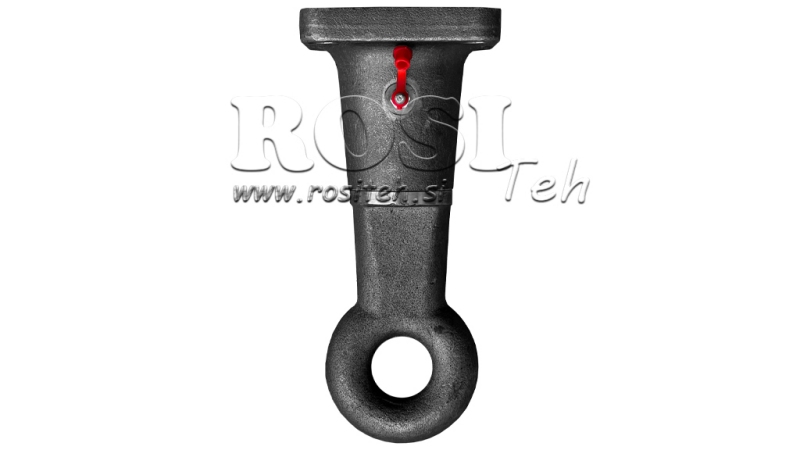 GANCIO DI TRAINO GIREVOLE fi35 6 TONNELLATE E3 NEL CASO 6000/1500KG