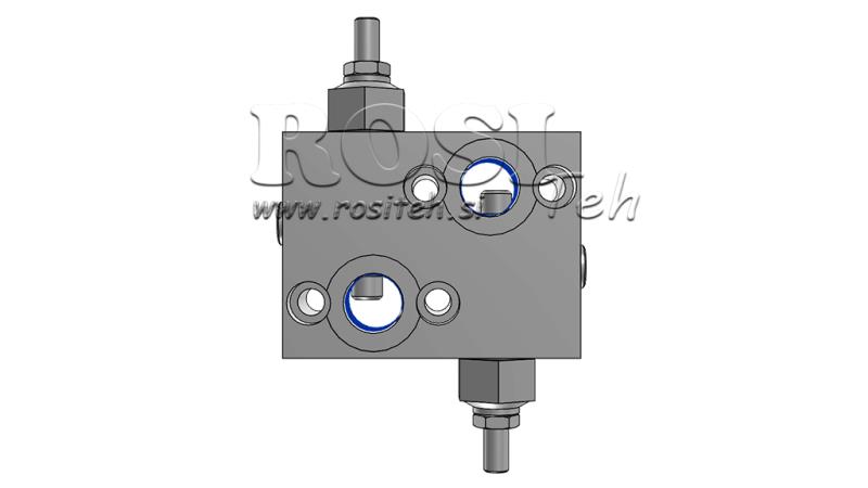 REGULADOR DE PRESIÓN HIDRÁULICA 10-180 BAR PARA MOTOR HIDRÁULICO MP-MR-MH