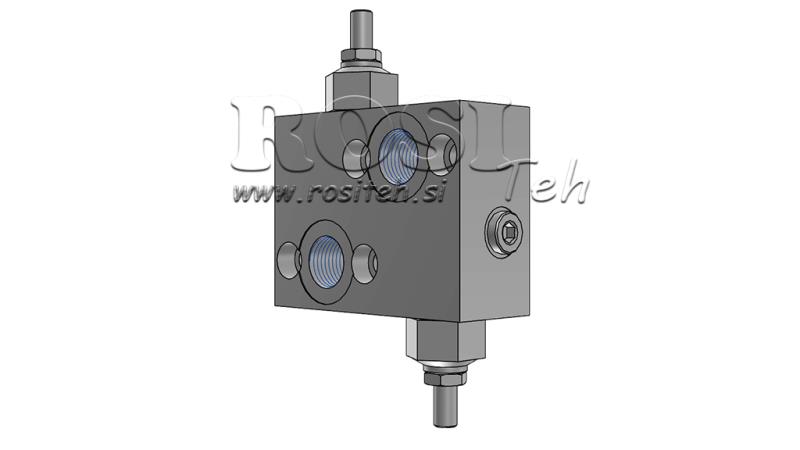 REGULADOR DE PRESIÓN HIDRÁULICA 10-180 BAR PARA MOTOR HIDRÁULICO MP-MR-MH