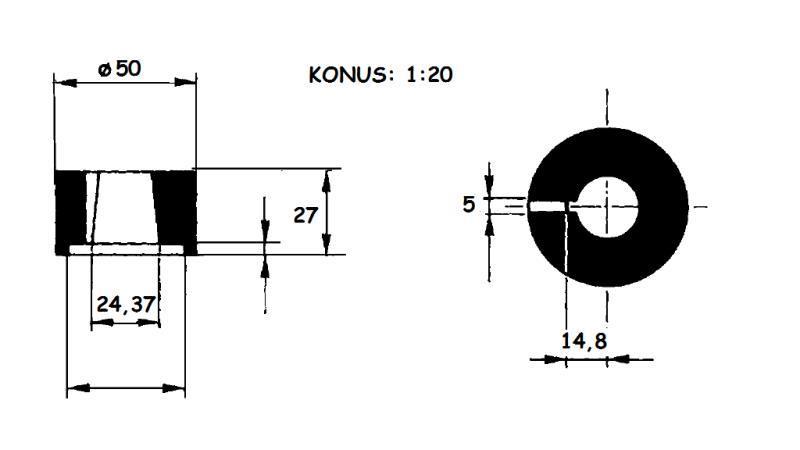 ŚREDNICA KIEROWNICY 380 - h 52