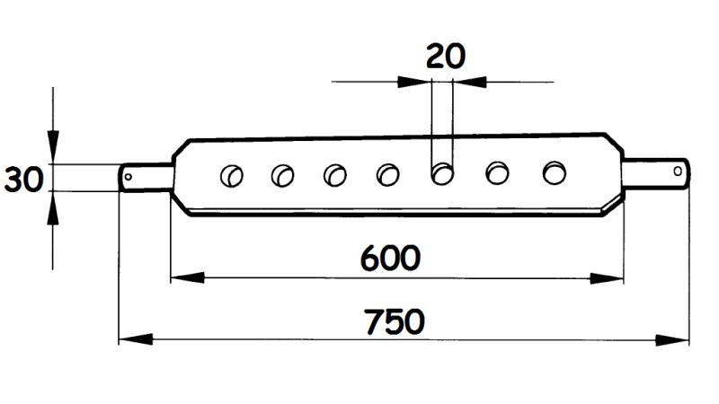 TRACTOR DRAWBARS 1.CAT ECO