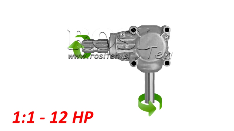 ΓΩΝΙΑΚΟ ΚΙΒΩΤΙΟ ΤΑΧΥΤΗΤΑΣ L-150J 1:1 (12HP-9KW)