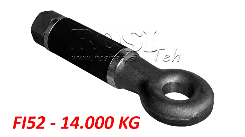 GANCIO DI TRAINO GIREVOLE FI52 14000/3000KG