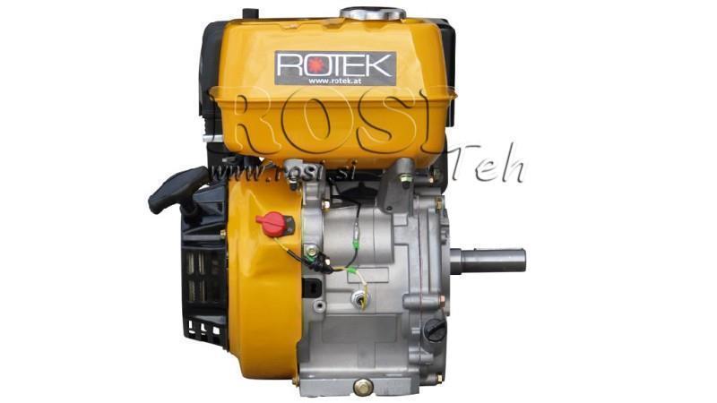 gasoline engine EG4-270cc-6,56kW-8,92HP-3.600rpm-H-KW25x88.2-hand start