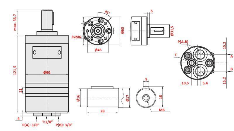 ΥΔΡΑΥΛΙΚΟΣ ΚΙΝΗΤΗΡΑΣ MM 50