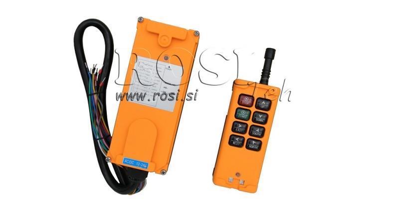 RADIO CONTROLLER 6CH - 12/24V