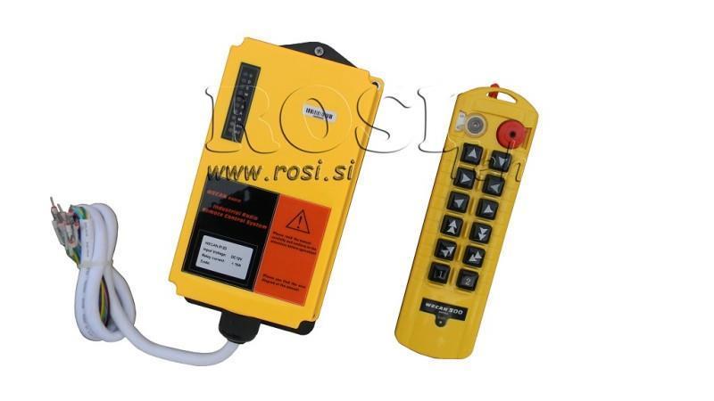 RADIO REMOTE CONTROL 12CH - 12V