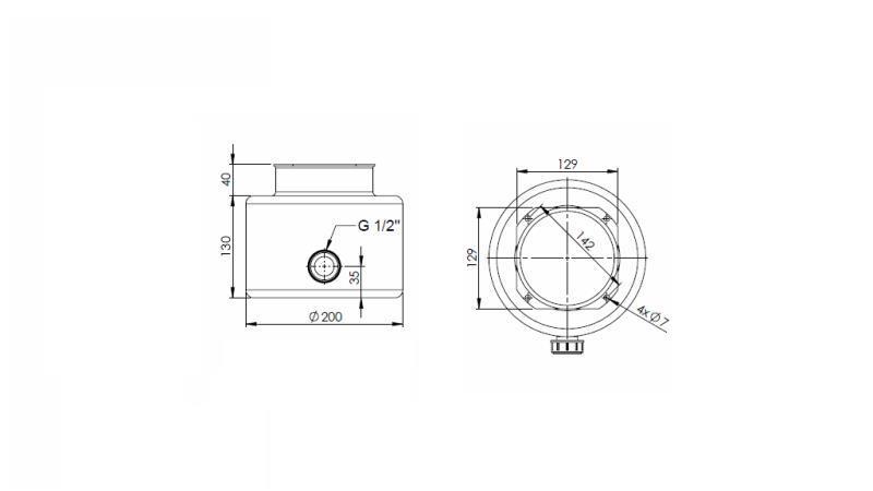 METALLTANK- ROLL PP 4 LITER HORISONTAL-VERTICAL