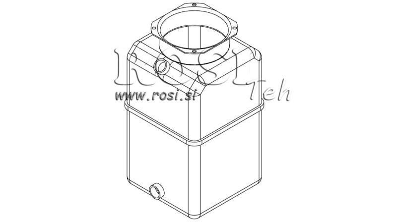 PVC RESERVOIR ROLL PP 8 LITERS HORIZONTAL-VERTICAL
