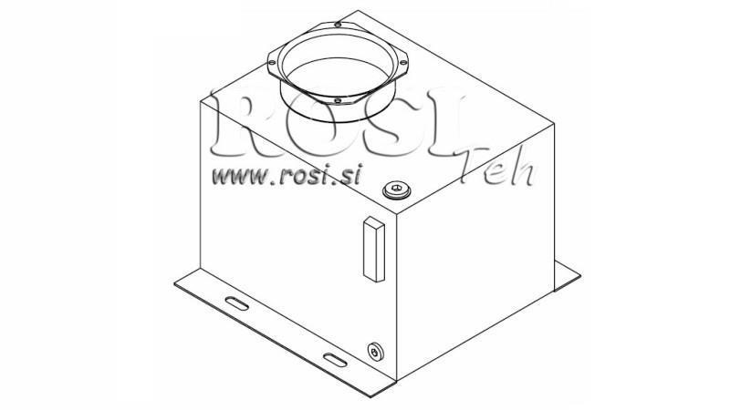 METALLTANK- BOX PP 25 LITER HORISONTAL-VERTICAL