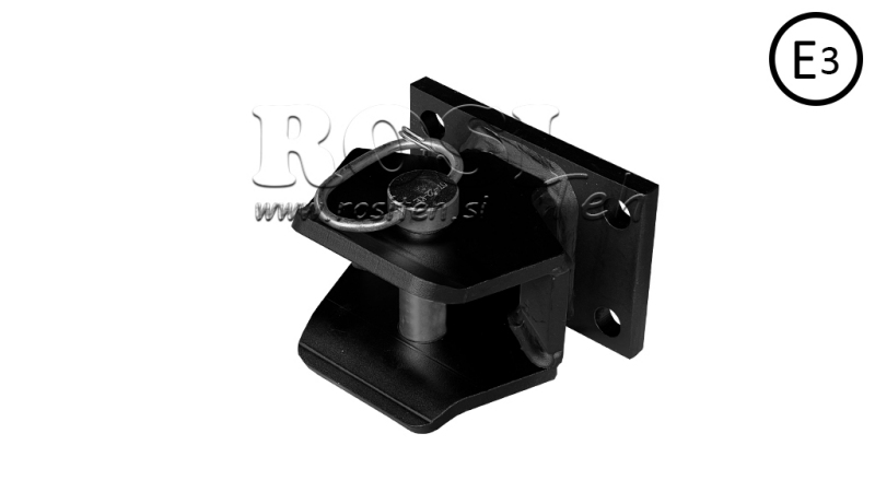 HOMOLOGATED MOUNTING HITCH SEMICIRCULAR FIXED DGM-806-B