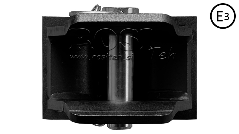 HOMOLOGATED MOUNTING HITCH SEMICIRCULAR FIXED DGM-806-B