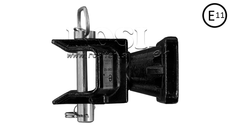 HOMOLOGATED MOUNTING HITCH SEMICIRCULAR IGM-GA276-C