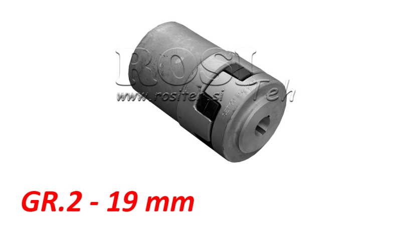 INTERFAZ DE GOMA ND7 (0.55-0.75KW)  19MM/GR2