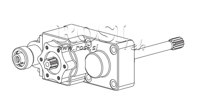 OUTPUT FOR HYDRAULIC PUMP - IVECO 2870