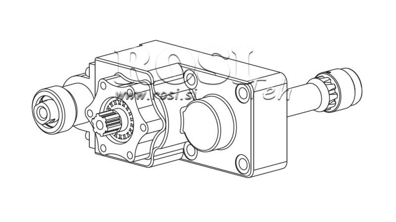UDGANG TIL HYDRAULIKPUMPE - IVECO 2895