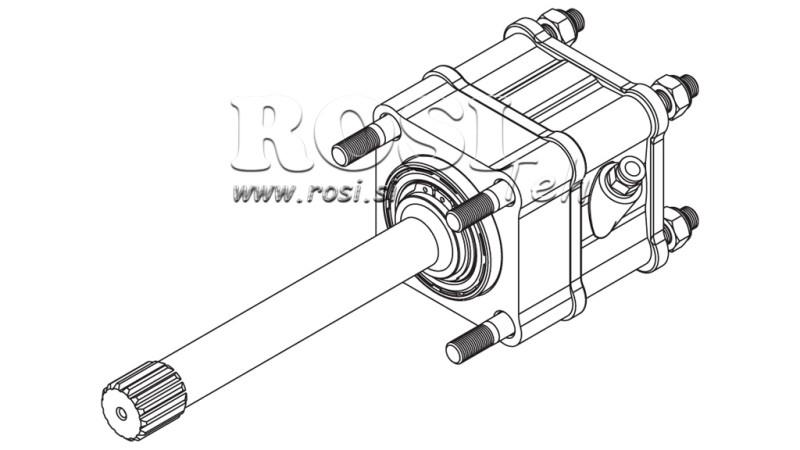 GEAR DRIVE FOR HYDRAULIC PUMP - MAN