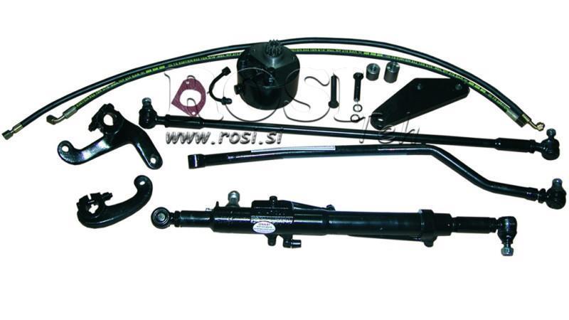 JUEGO DE DIRECCIÓN HIDRÁULICA AUXILIAR MASSEY FERGUSON 255 Eje Grueso (38mm)