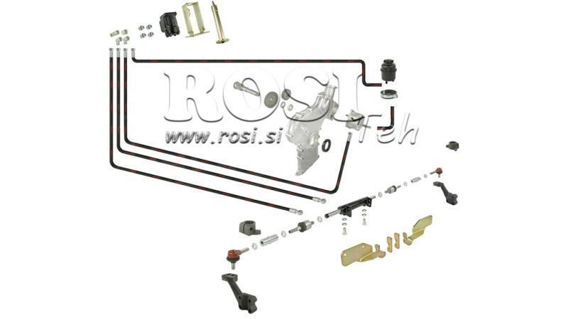 HYDRAULIC STEERING HYDROSTATIC SET URSUS C360 (PUMP ON PTO) - FRONT CYLINDER