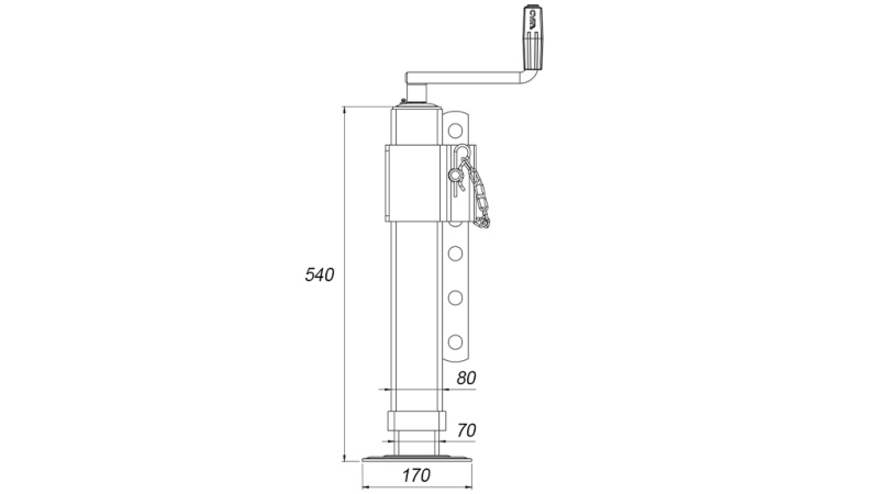 LEGGI DI SUPPORTO FILETTATE REGOLABILI 380MM - 1.200KG