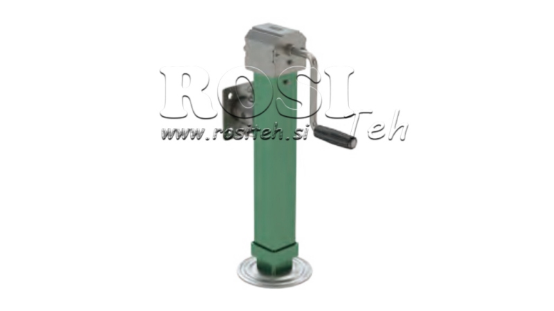 LEGGI DI SUPPORTO FILETTATO CON FLANGIA 380MM - 4.000KG