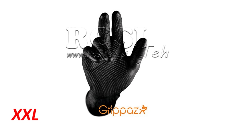 NITRIILKINDAD GRIPPAZ MUST 50/1 - XXL