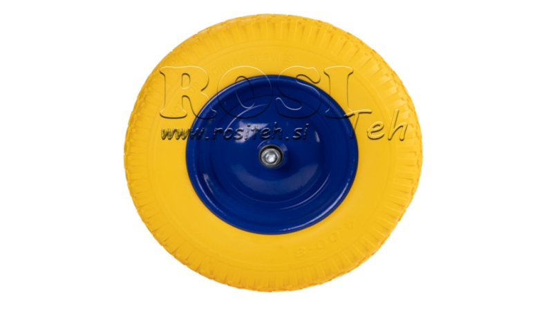 ROATĂ COMPLETĂ CU AXA 400X80MM 4.00-8