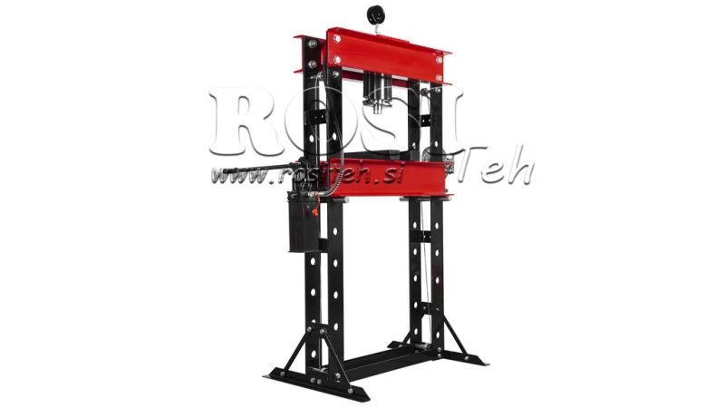 ATELIER PRESSE HYDRAULIQUE POUR ROULEMENTS 50T - deux vitesses