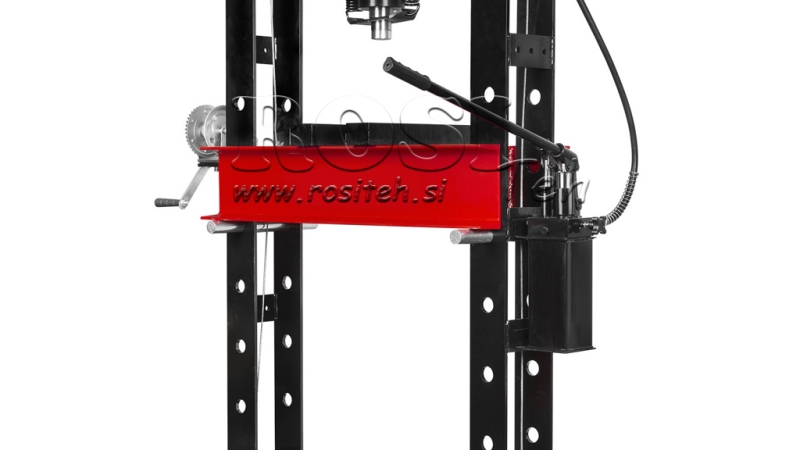 ATELIER PRESSE HYDRAULIQUE POUR ROULEMENTS 50T - deux vitesses