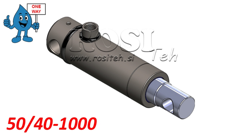 CILINDRO IDRAULICO MONO 50/40-1000