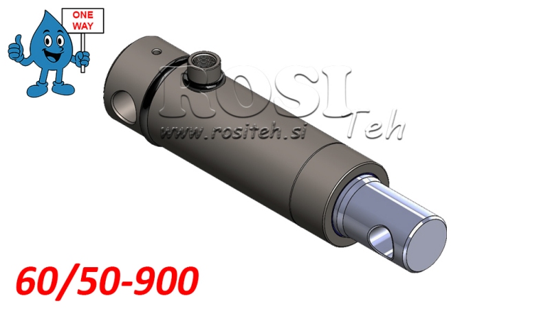 CILINDRO IDRAULICO MONO 60/50-900