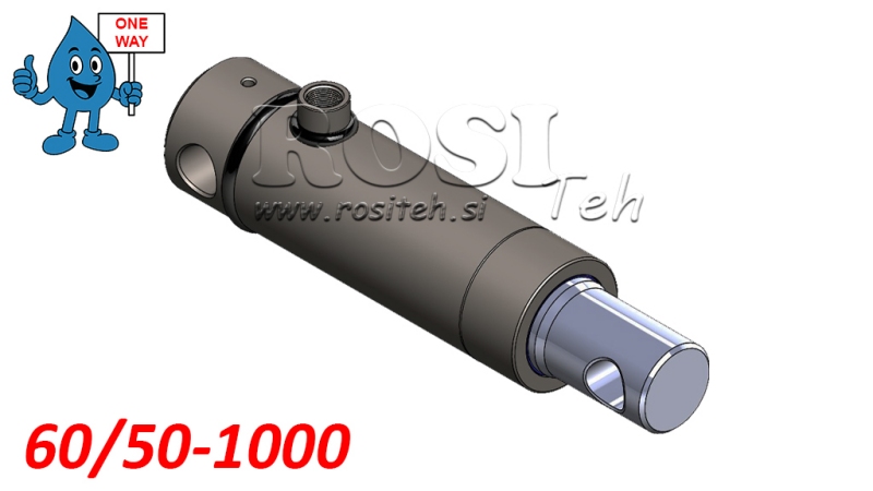 CILINDRO IDRAULICO MONO 60/50-1000