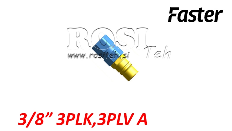 GIUNTO RAPIDO MASCHIO PER MULTI-FASTER 3/8 3PLK 3PLV A PARTE MOBILE