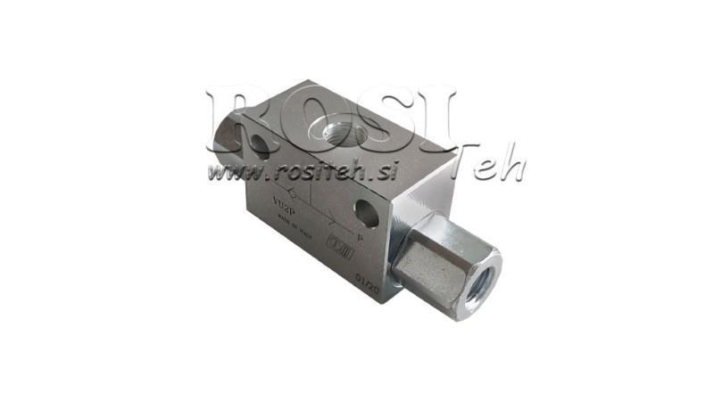 PRESSURE SWITCH VALVE 3/8 45 lit