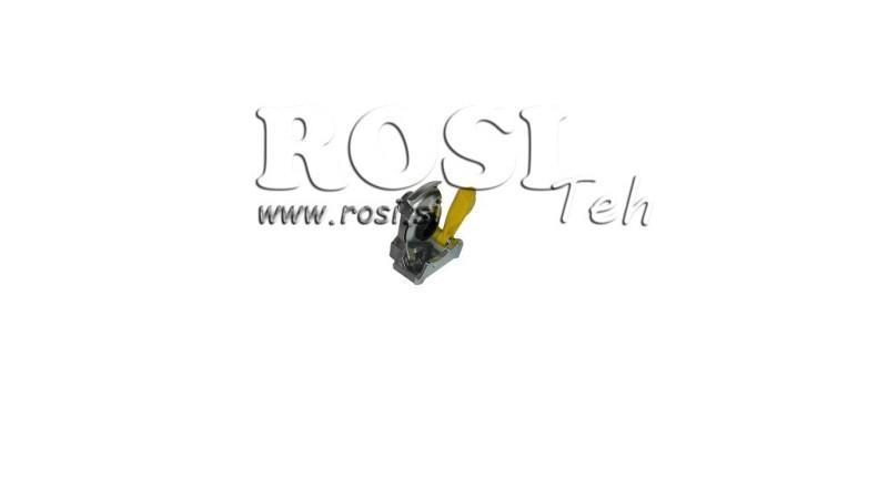 MALE QUICK COUPLING FOR AIR YELLOW WITH VALVE