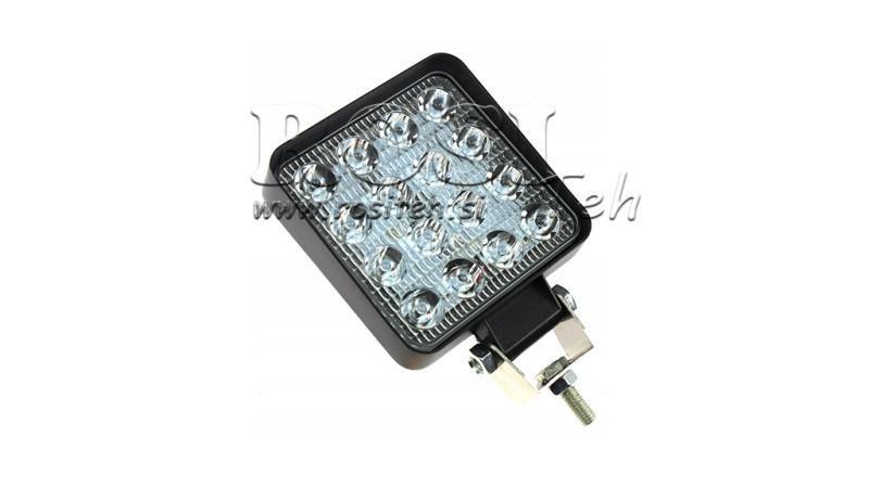 LAMPADA DA LAVORO A LED - LUCE 16 LED 48W 12V-24V