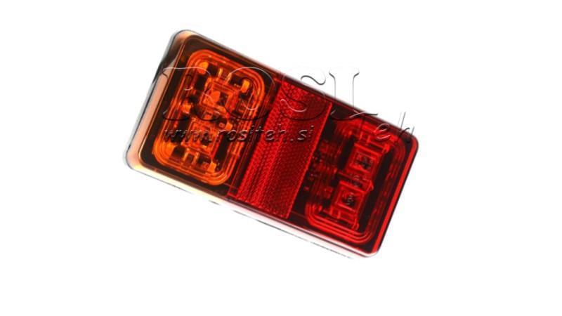 LED REAR LIGHT 3 FUNCTIONS 12V-24V COMBINED
