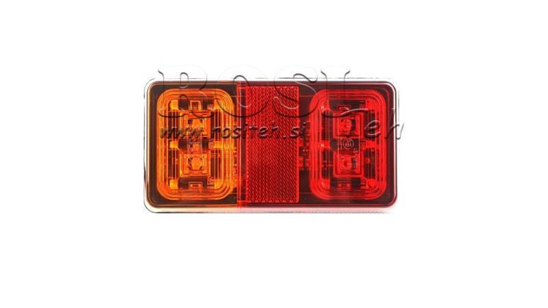 LED REAR LIGHT 3 FUNCTIONS 12V-24V COMBINED