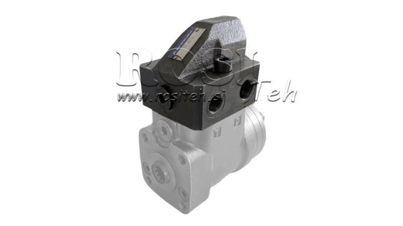 HYDRAULIC PRIORITY VALVE FOR STEERING HEAD PRD80/4