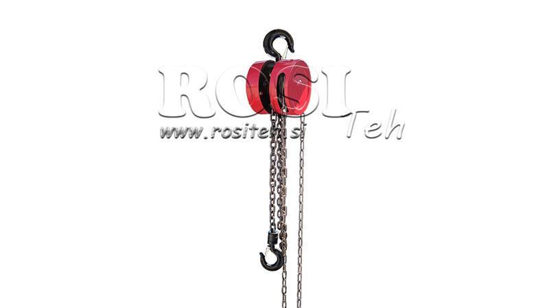 CHAIN BLOCK - WINCH 1Ton x 2,5m