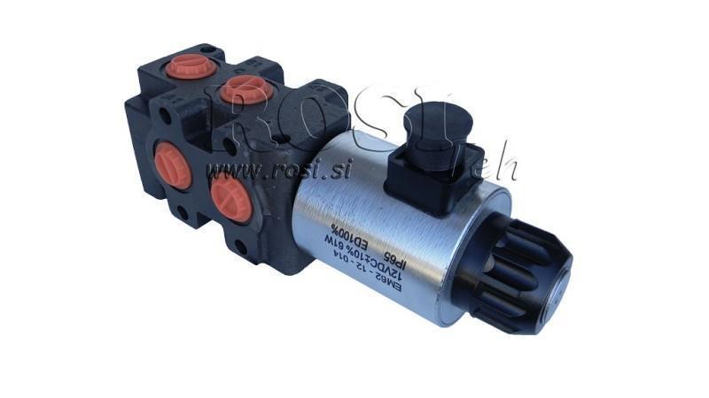 6 WAY VALVE 1/2 (6/2) 12V - 90lit