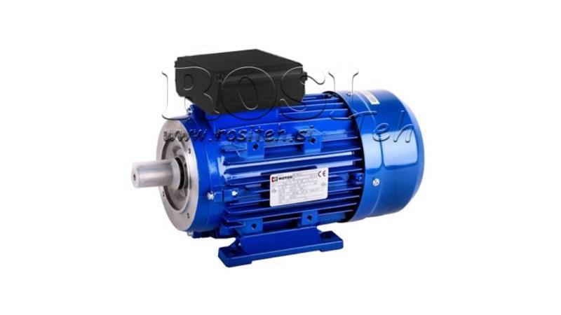 0,37kW-ELECTRIC MOTOR MYT 71 2-4_1320rpm single phase legs + flange - B14