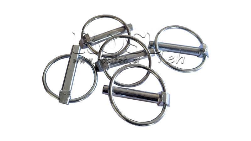 SET DI CLIP DI SICUREZZA ROTONDE fi 11.0 mm (5 pcs)
