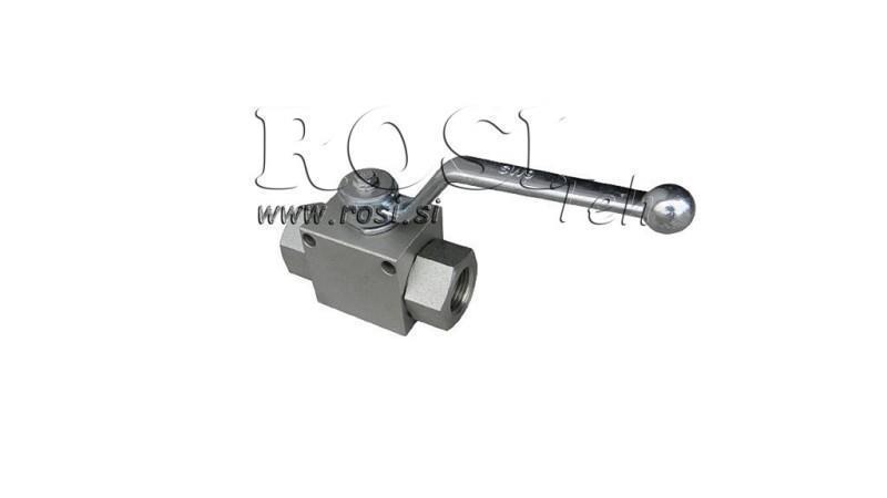 HYDRAULIC SHUT-OFF VALVE RS2 1/4 - 500BAR - 25 lit