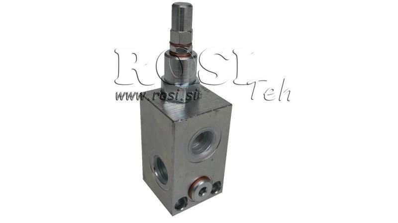 HYDRAULIC PRESSURE REGULATOR VMP 1/2 10-180 BAR