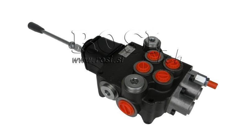 HYDRAULIC VALVE 2xP80 + JOYSTICK