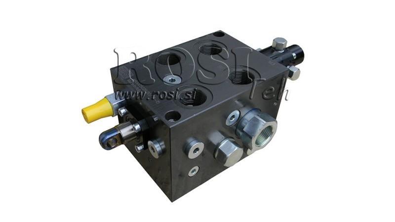 HYDRAULISK VENTIL TIL TRÆKOPDELING STOR KUBE - AUTOSPEED 150 liter